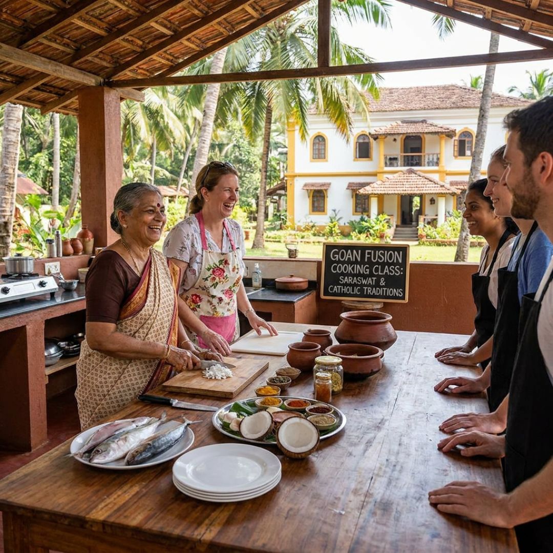 Saraswat and Catholic Goan cooking class