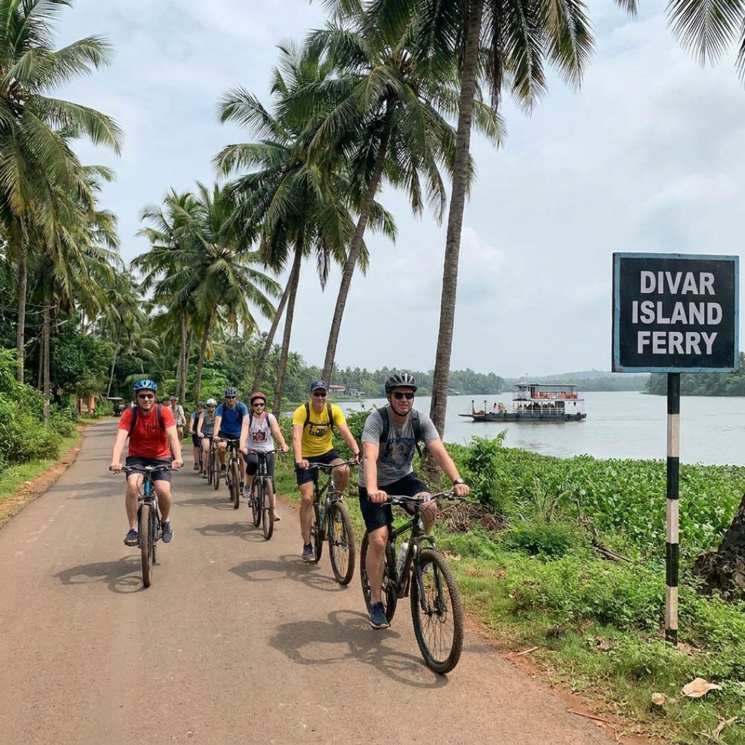Divar and Chorao island cycling