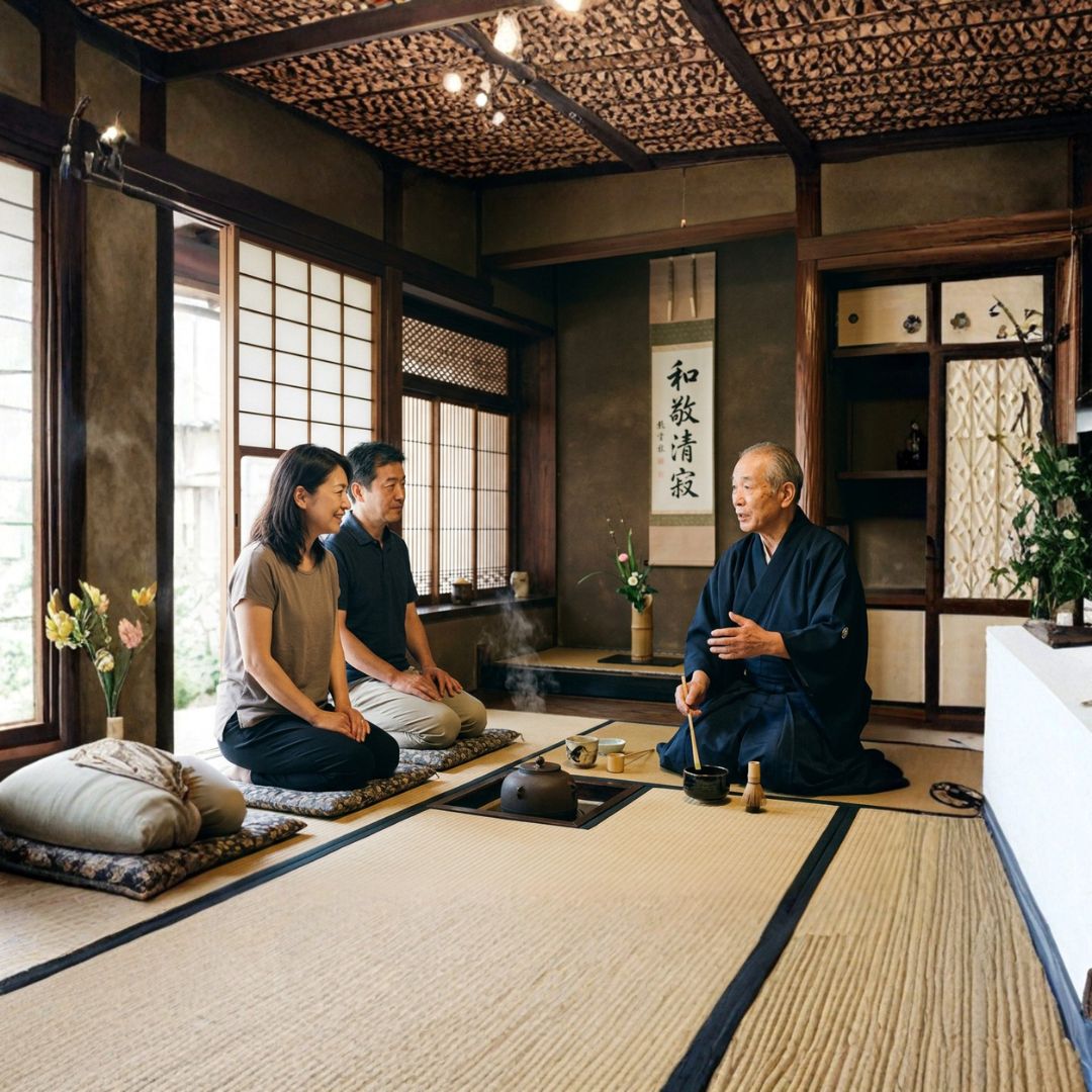 Private tea ceremony in Kyoto