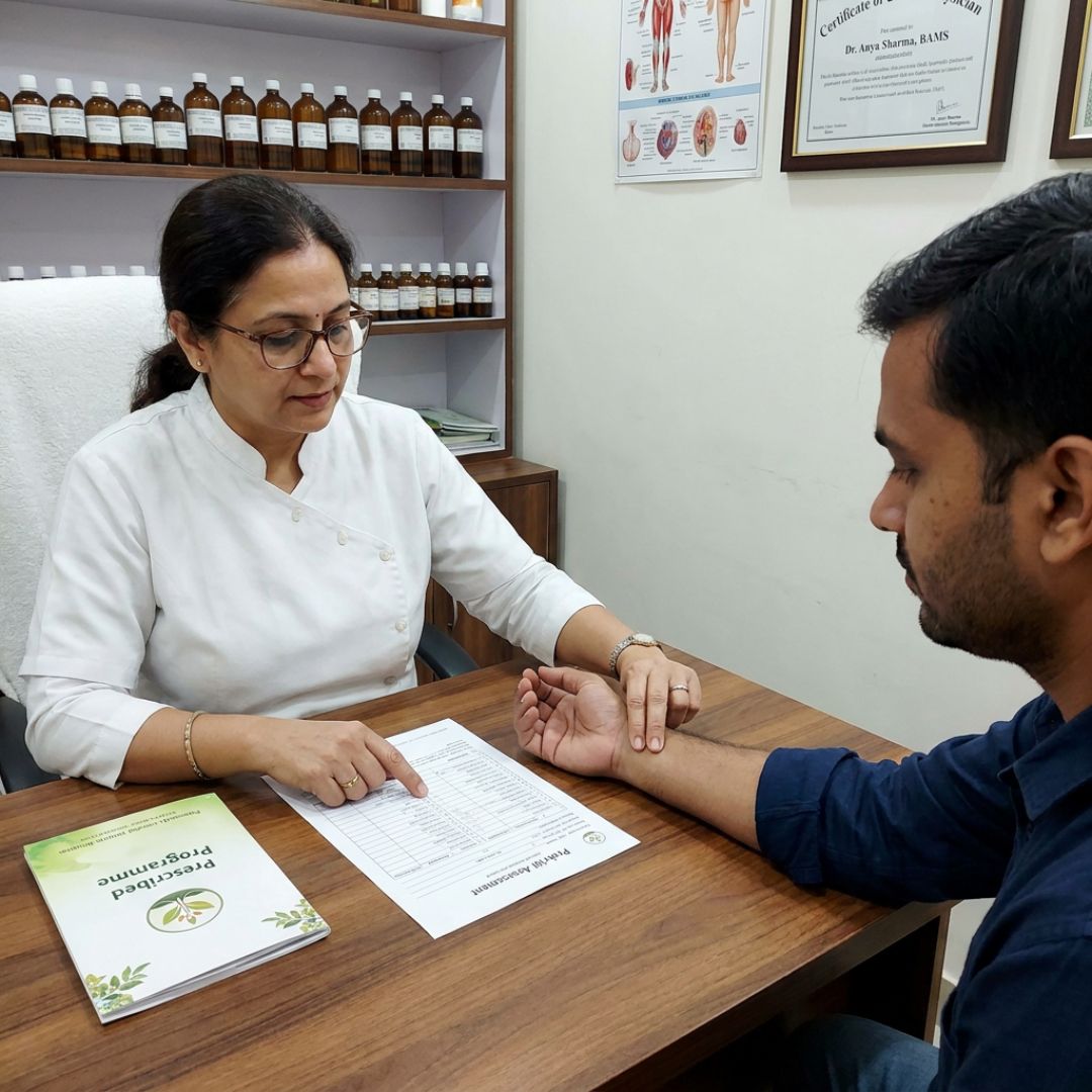 Physician-led ayurveda consultation