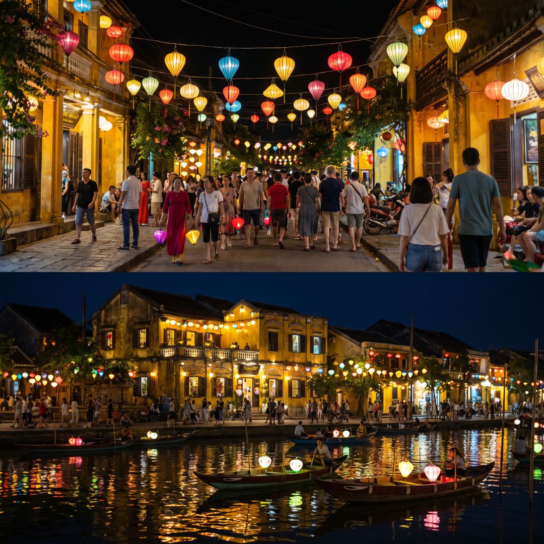 Hoi An lantern evening and cooking class
